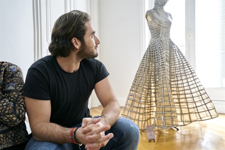 HASSIDRISS,The designer launches his Spring-Summer 2016 Couture collection in Paris. 